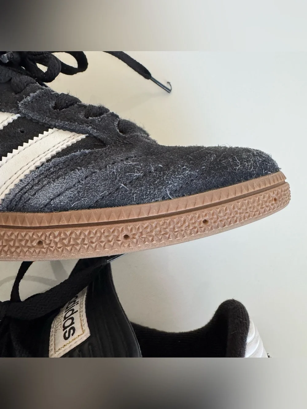 Adidas Busenitz Pro Mens 10.5 Black White Gum Suede Skate Shoes G48060